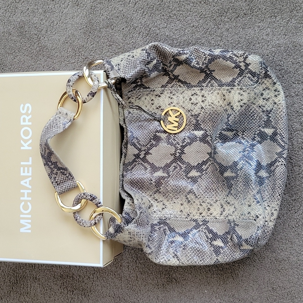 Michael Kors Python Hobo - image 1